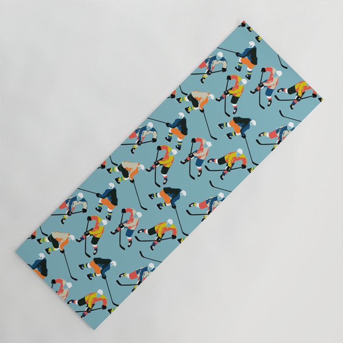 hockey Yoga Mat Gallery Image 1