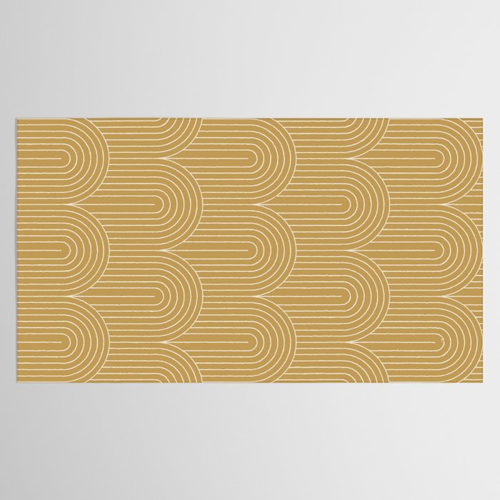 Art Deco Arch Pattern XLVI Tablecloth Gallery Image 2
