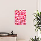 pink zebra stripes Poster Gallery Image 2