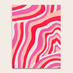 pink zebra stripes Notebook Gallery Image 4