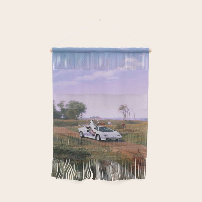 SUPERCAR LANDSCAPE Wall Hanging Gallery Image 1