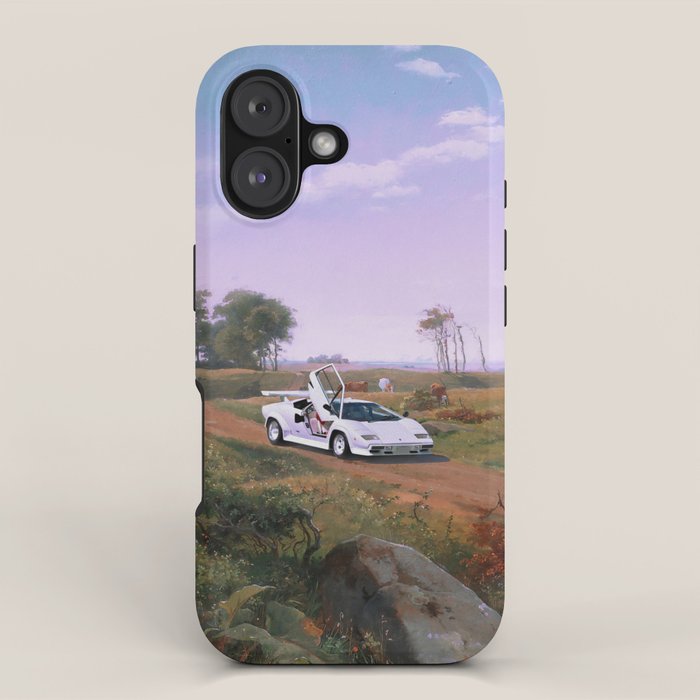 SUPERCAR LANDSCAPE iPhone Case Gallery Image 1