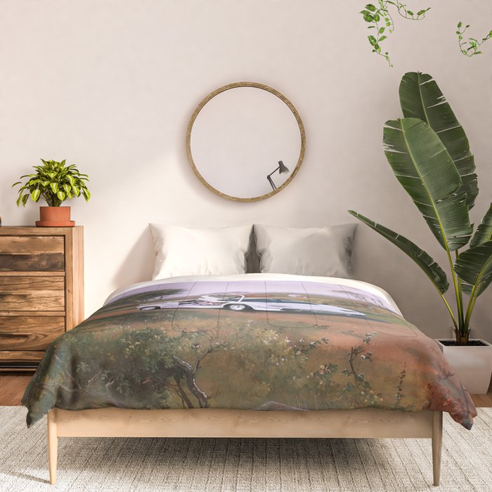 SUPERCAR LANDSCAPE Comforter Gallery Image 3