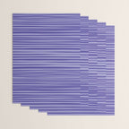 Natural Stripes Modern Minimalist Pattern in Purple on Purple Wrapping Paper Gallery Image 3