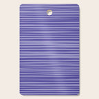 Natural Stripes Modern Minimalist Pattern in Purple on Purple Cutting Board Gallery Image 1