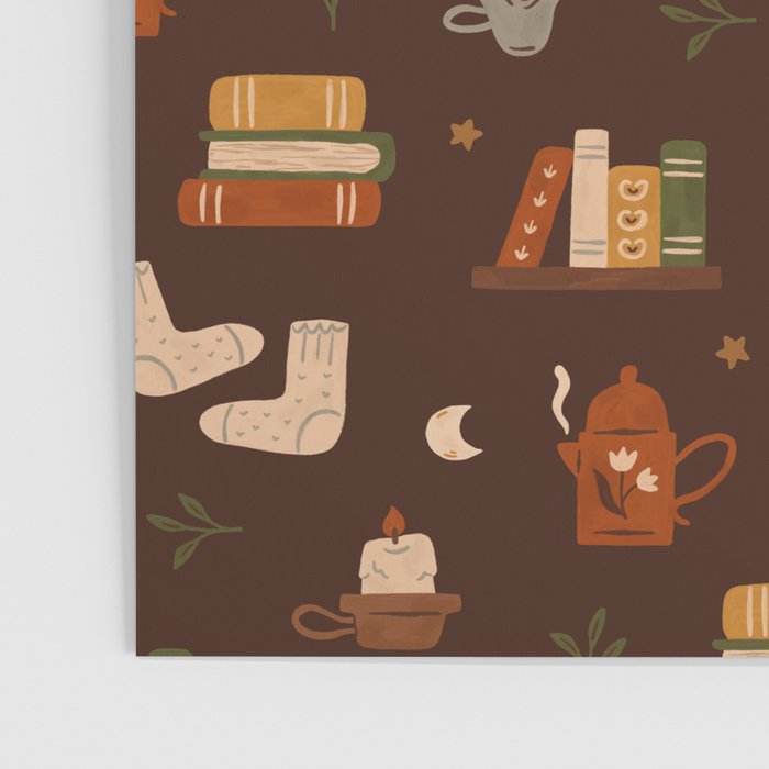 Cozy Night Reading Poster Gallery Image 3