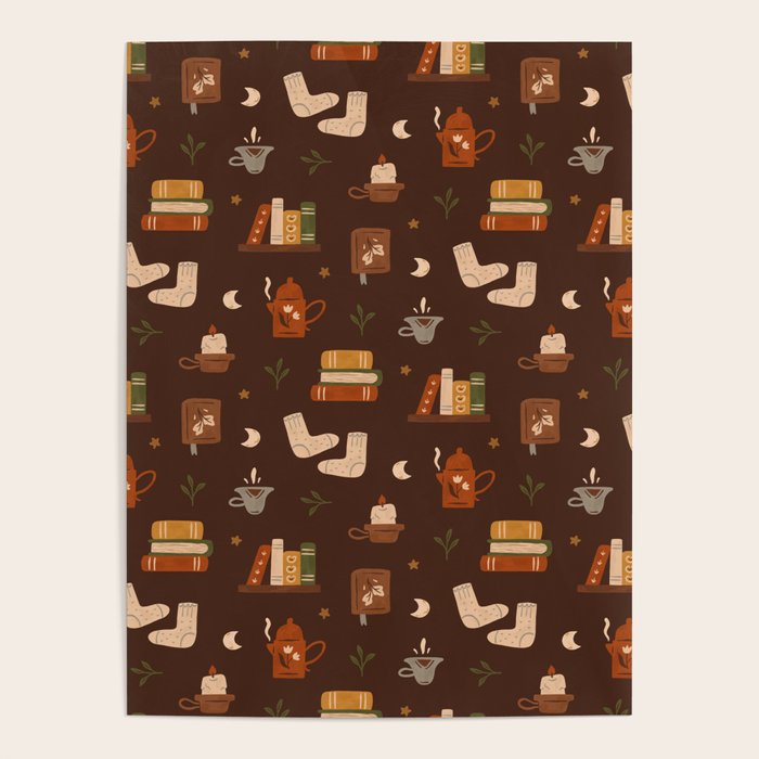 Cozy Night Reading Poster Gallery Image 1