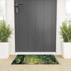 Weeping Willow by Claude Monet Welcome Mat Gallery Image 3