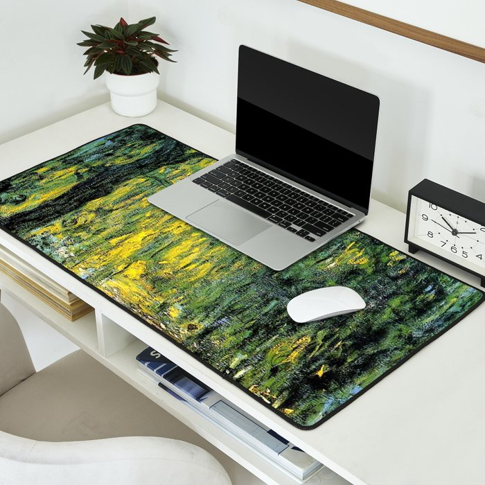 Weeping Willow by Claude Monet Desk Mat Gallery Image 2