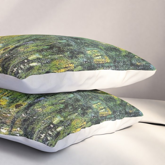 Weeping Willow by Claude Monet Pillow Sham Gallery Image 3