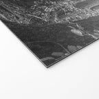 Adventure Nature Path Black and White Welcome Mat Gallery Image 2