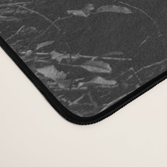 Adventure Nature Path Black and White Desk Mat Gallery Image 4