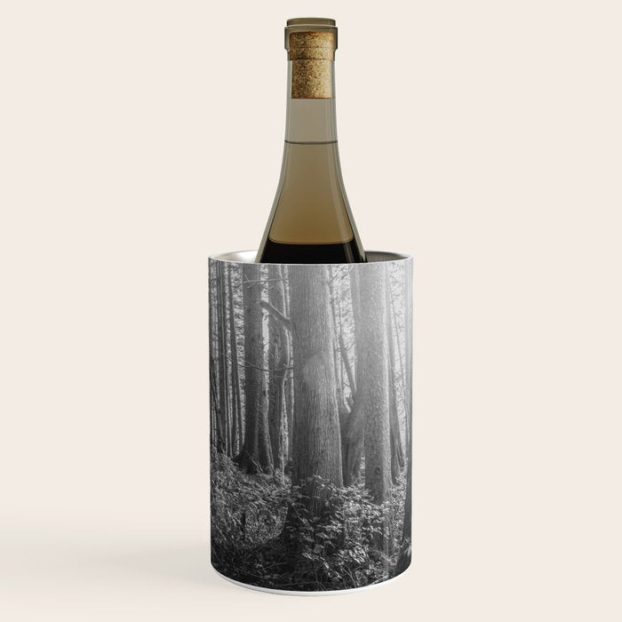 Adventure Nature Path Black and White Wine Chiller Gallery Image 3