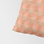 Little Rainbows - terracotta and caramel  Pillow Sham Gallery Image 4