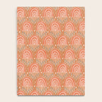 Little Rainbows - terracotta and caramel  Notebook Gallery Image 4