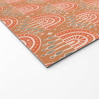 Little Rainbows - terracotta and caramel  Welcome Mat Gallery Image 2