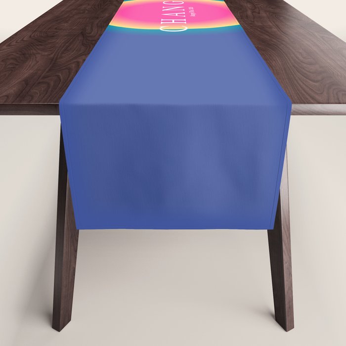 Gradient Angel Numbers: Angel Number 555 - Change Table Runner Gallery Image 1