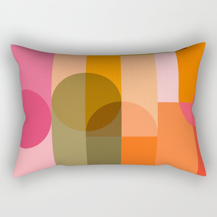 Ping Pong - brights Rectangular Pillow Gallery Image 1