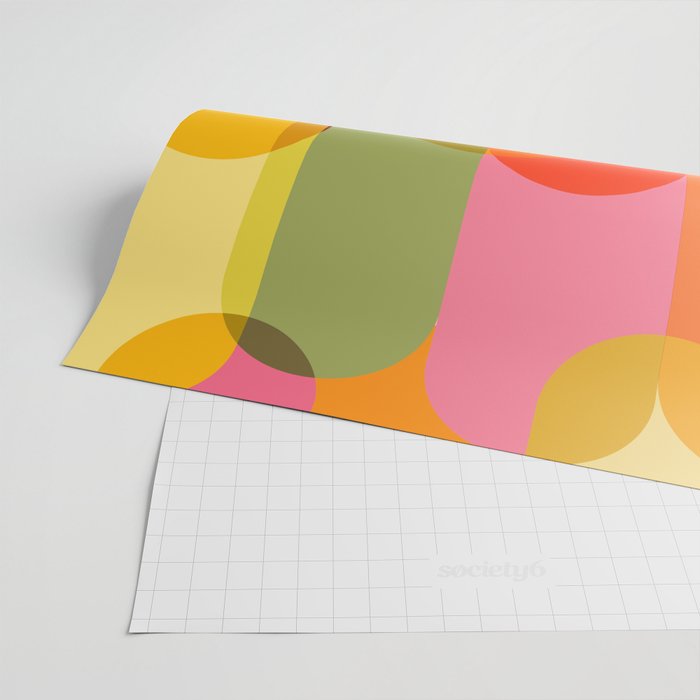 Ping Pong - brights Wrapping Paper Gallery Image 2