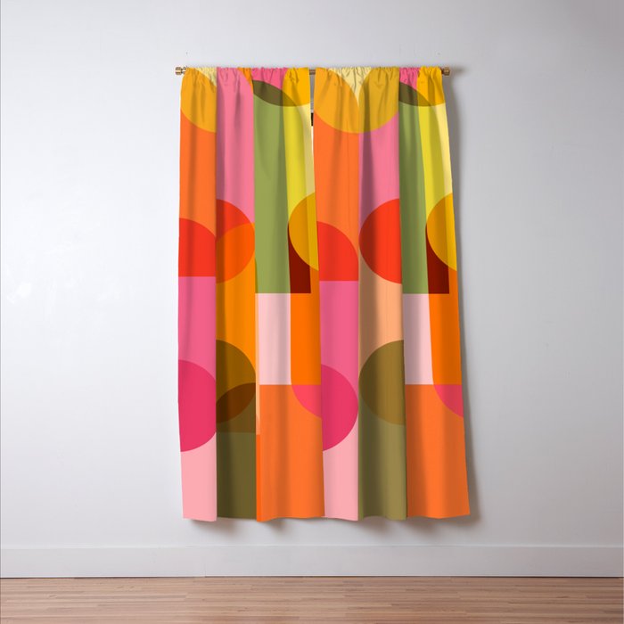 Ping Pong - brights Window Curtain Gallery Image 3