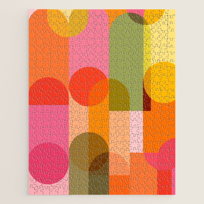 Ping Pong - brights Jigsaw Puzzle Gallery Image 1