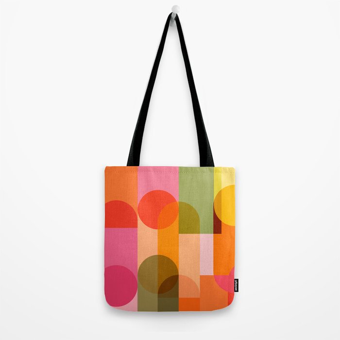 Ping Pong - brights Tote Bag Gallery Image 2