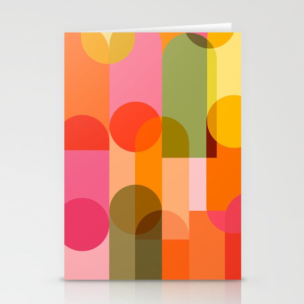 Ping Pong - brights Stationery Card Gallery Image 2