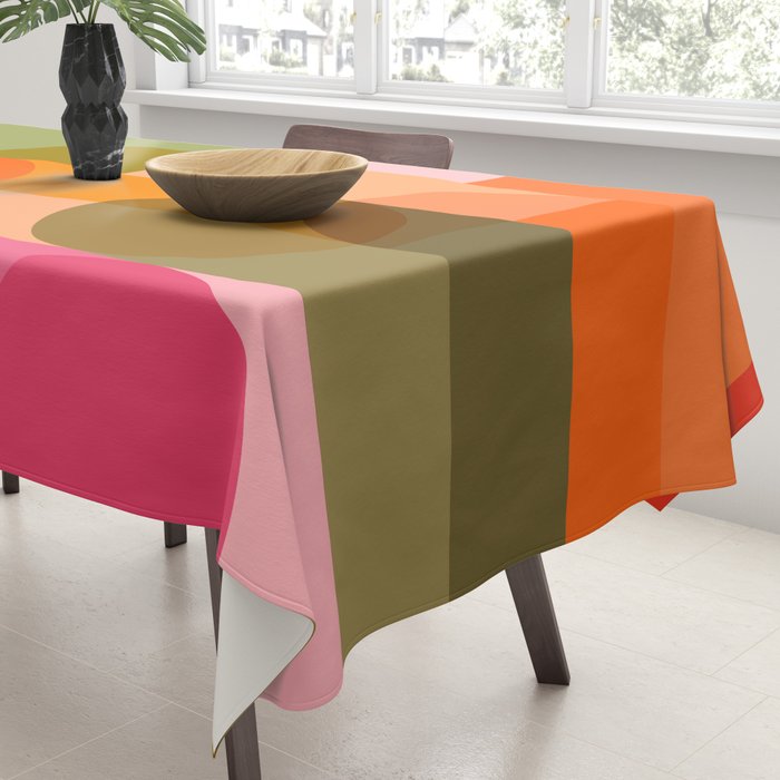 Ping Pong - brights Tablecloth Gallery Image 3