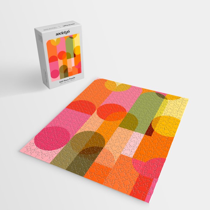 Ping Pong - brights Jigsaw Puzzle Gallery Image 2