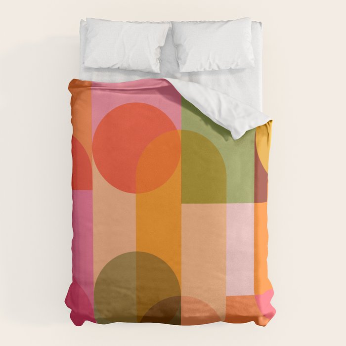 Ping Pong - brights Duvet Cover Gallery Image 1