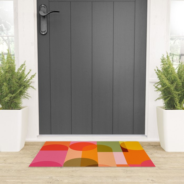 Ping Pong - brights Welcome Mat Gallery Image 3