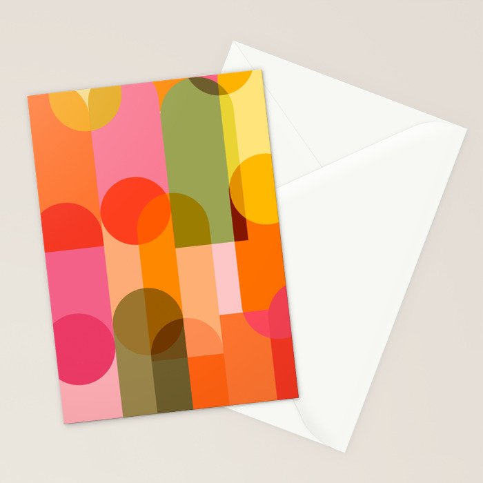 Ping Pong - brights Stationery Card Gallery Image 2