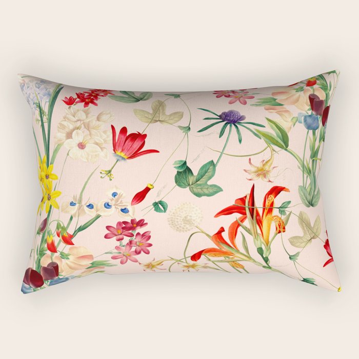 Garden of Eden VII Rectangular Pillow Gallery Image 2