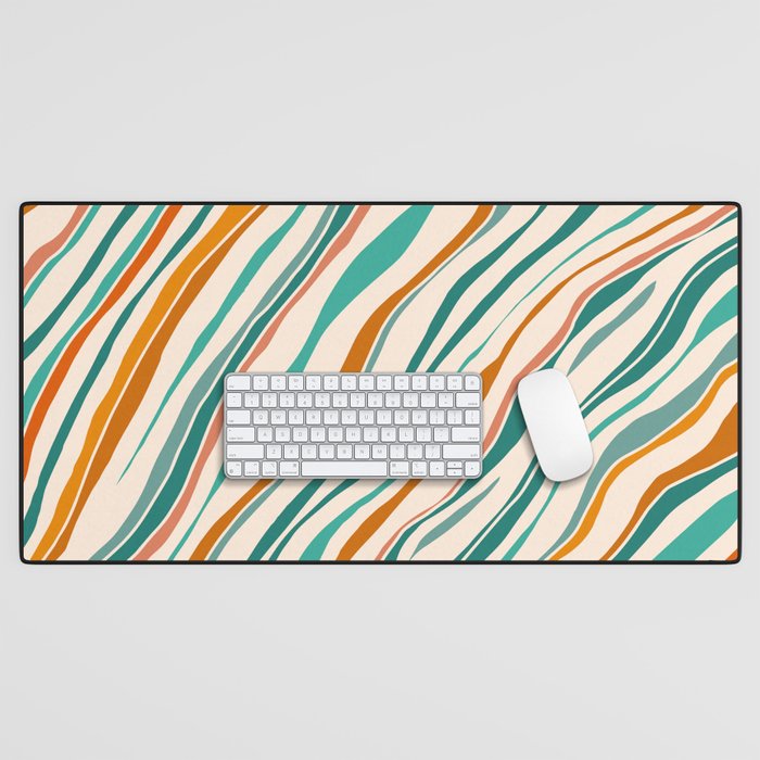 Southwest Abstract Stripes Desk Mat Gallery Image 1