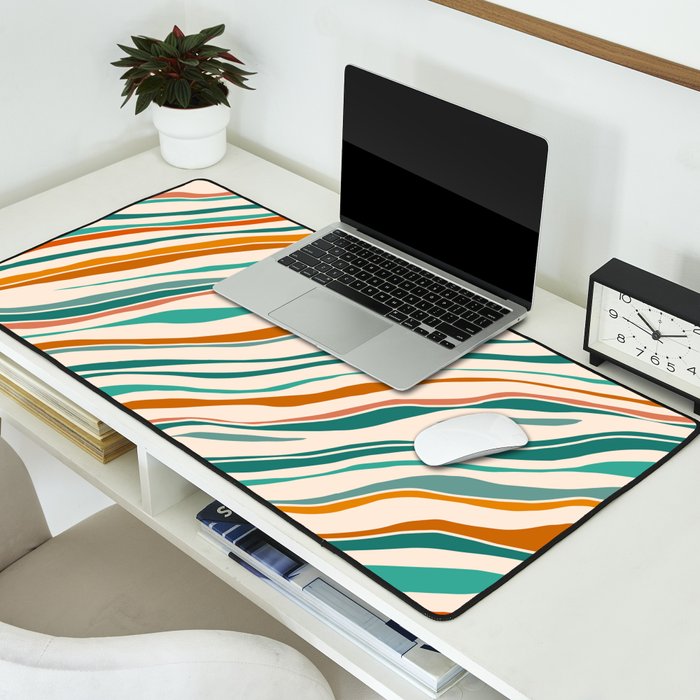 Southwest Abstract Stripes Desk Mat Gallery Image 2