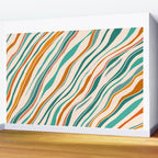 Southwest Abstract Stripes Wall Mural Gallery Image 2