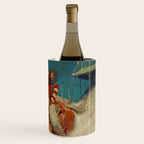 N C Wyeth Western Painting âThe Rodeoâ Wine Chiller Gallery Image 3