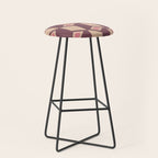 Retro Geometric Bloom Revival Stool Gallery Image 1