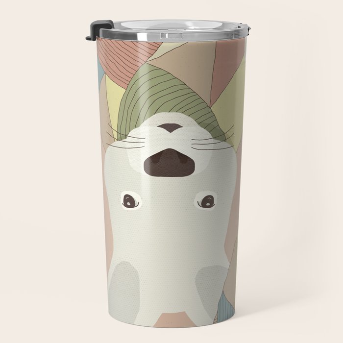 Whimsical Kangaroo II Travel Mug Gallery Image 3