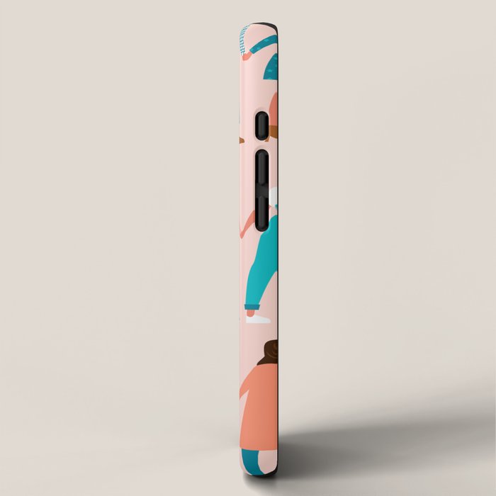 Women empower women feminist illustration collection. International womens day 8 of march graphic iPhone Case Gallery Image 2