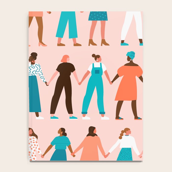 Women empower women feminist illustration collection. International womens day 8 of march graphic Notebook Gallery Image 4