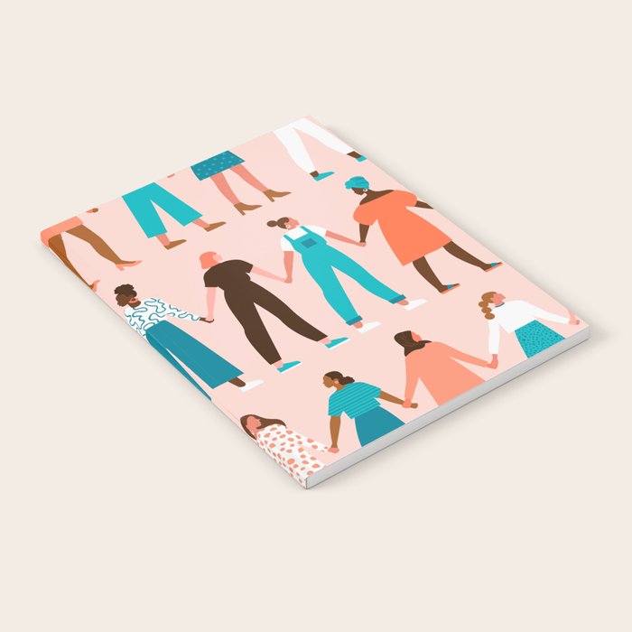 Women empower women feminist illustration collection. International womens day 8 of march graphic Notebook Gallery Image 2