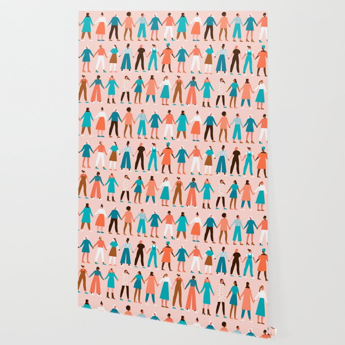 Women empower women feminist illustration collection. International womens day 8 of march graphic Wallpaper Gallery Image 2