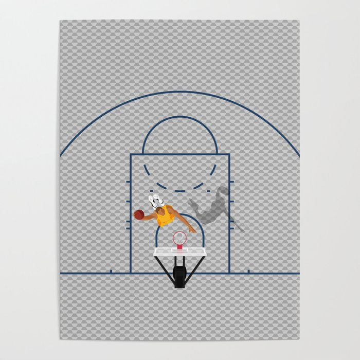 Dunkers | Basketball Court  Poster Gallery Image 4