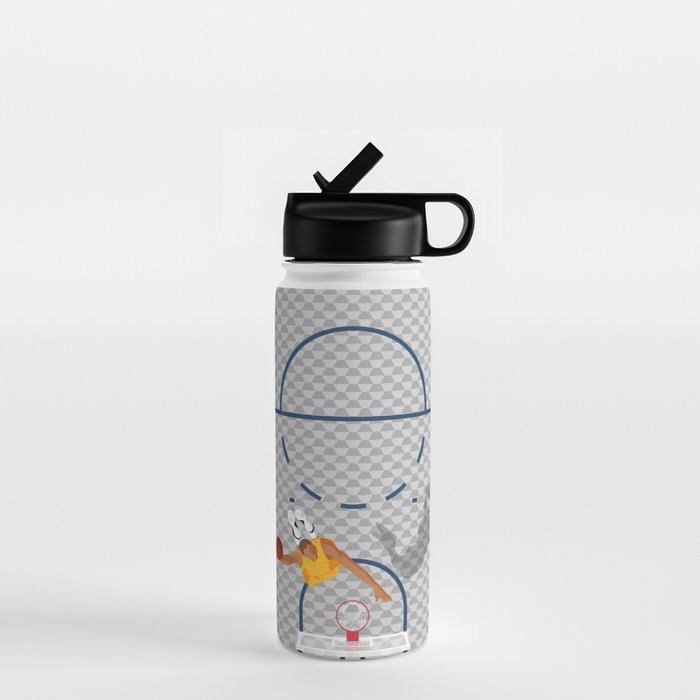 Dunkers | Basketball Court  Water Bottle Gallery Image 1