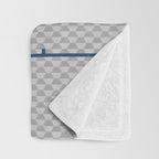 Dunkers | Basketball Court  Throw Blanket Gallery Image 3