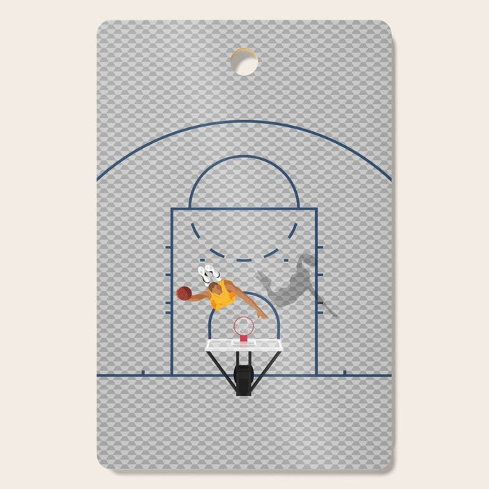 Dunkers | Basketball Court  Cutting Board Gallery Image 1