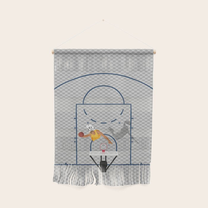 Dunkers | Basketball Court  Wall Hanging Gallery Image 1