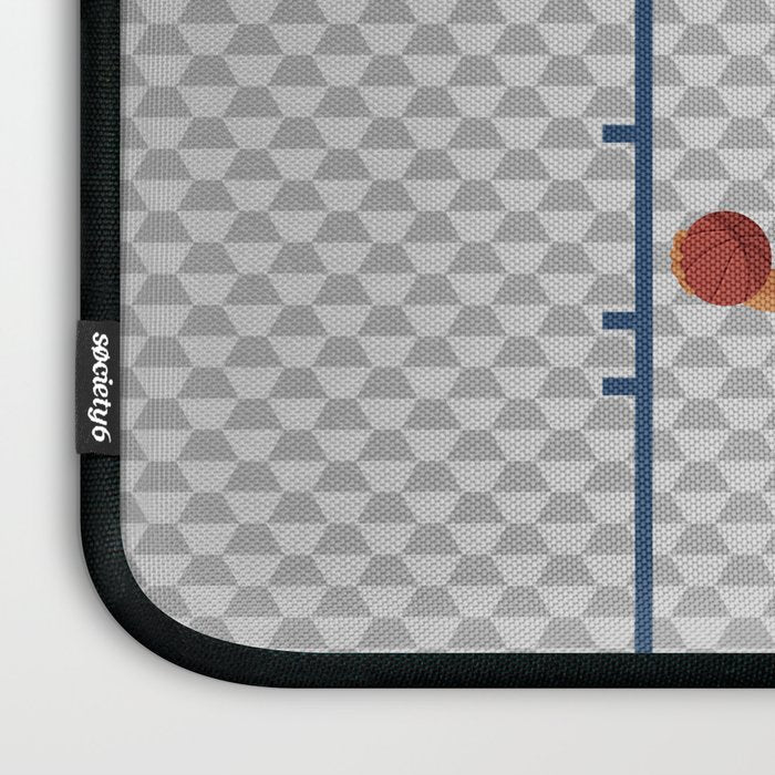 Dunkers | Basketball Court  Laptop Sleeve Gallery Image 3