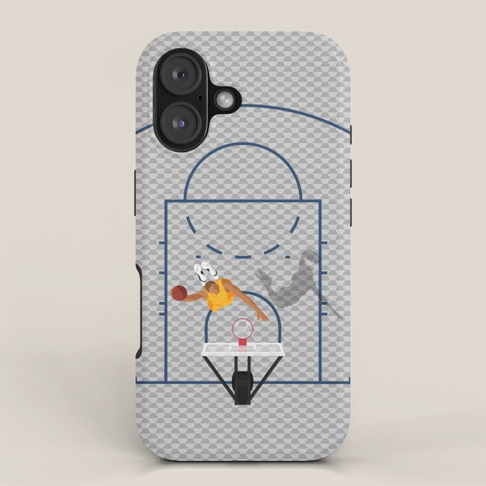 Dunkers | Basketball Court  iPhone Case Gallery Image 1